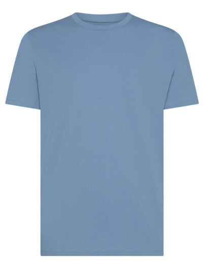 T-shirt uomo Essential Prime Mineral Blue senza stampa - PRIME08