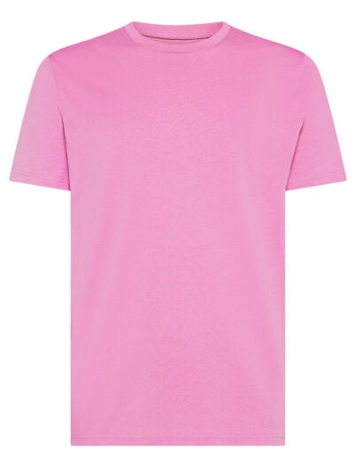 T-shirt uomo Essential Prime Flamingo Pink senza stampa - PRIME19