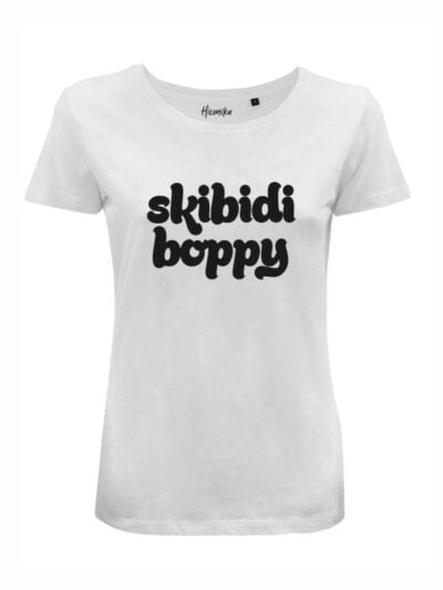 T-shirt donna Lady 2.0 con la scritta “Skibidiboppy” – BDD156