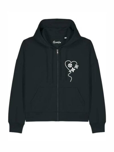 Felpa donna Luce con un cuore - FC012