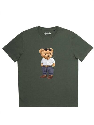 T-shirt uomo Prime con un orsetto stiloso - PRM101