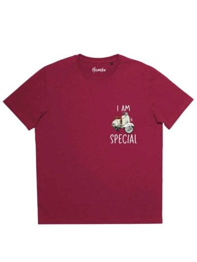 T-shirt uomo Prime con uno scooter e la scritta "I am special" - PRM98