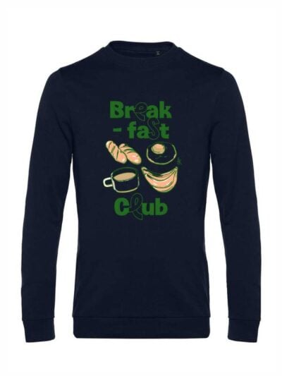 Felpa uomo Toronto con dei cibi e la scritta "breakfast club" – TRT20