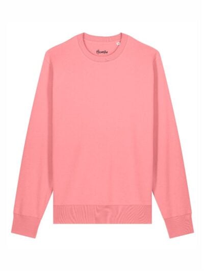 Felpa donna scamosciata leggera Essential Fiamma, senza stampa, pink joy – FFE02