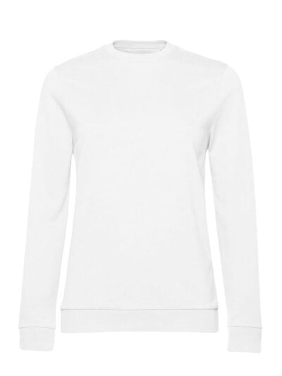 Felpa donna leggera Essential Sidney, senza stampa, white – FSE01