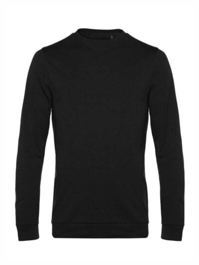Felpa uomo Essential Toronto, senza stampa, black – TRTE04