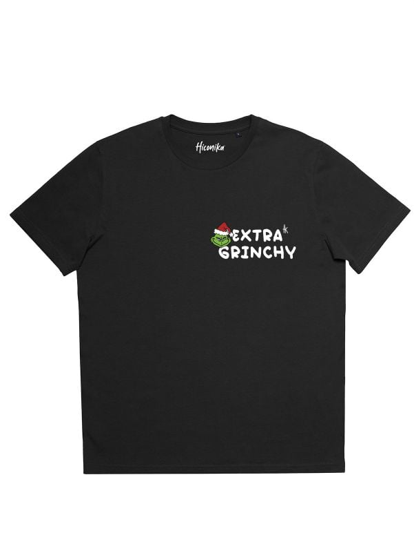 T-shirt uomo Prime con il Grinch e la scritta “extra grinchy” – CHU05