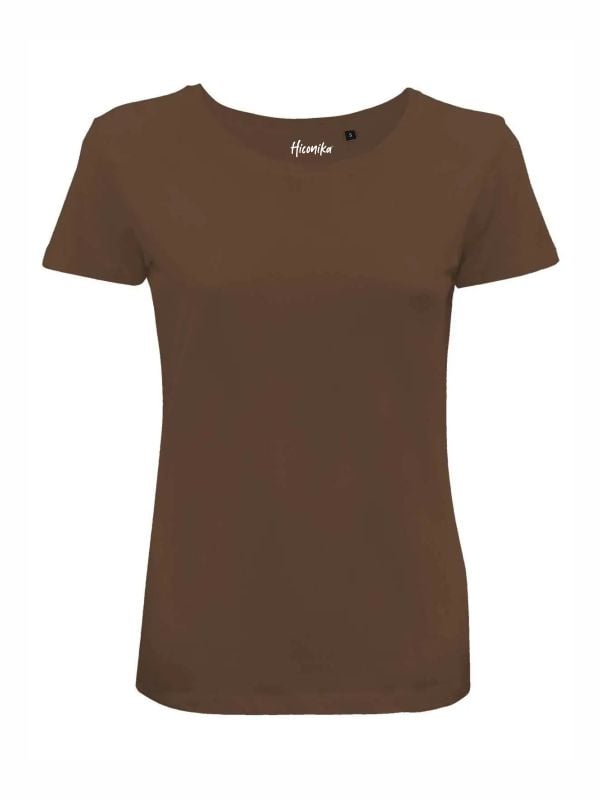 T-shirt donna Essential Lady 2.0 chocolate – LD13