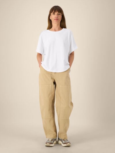 T-shirt donna Essential Collider White – COLLIDER01