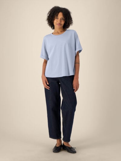 T-shirt donna Essential Collider Serene Blue – COLLIDER04