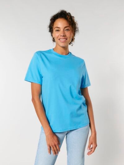 T-shirt donna Essential Iconic 2.0 Aqua Blue – ICONIC07