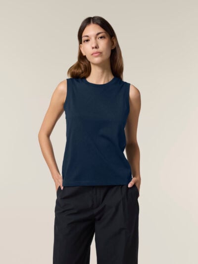 Canotta donna Essential Mia French Navy – MIA01