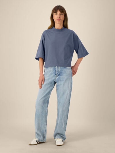 T-shirt donna Essential Raya Blue Grey – RAYA04