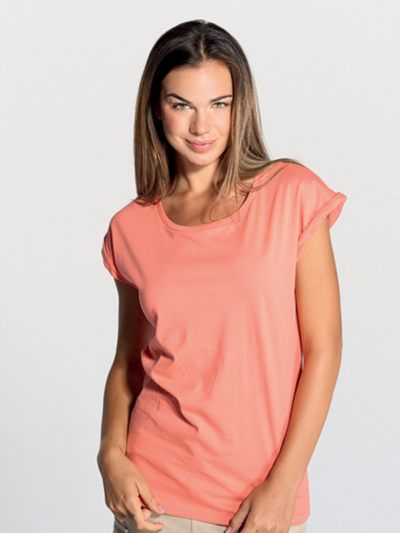 T-Shirt donna essential Chic Coral – C03
