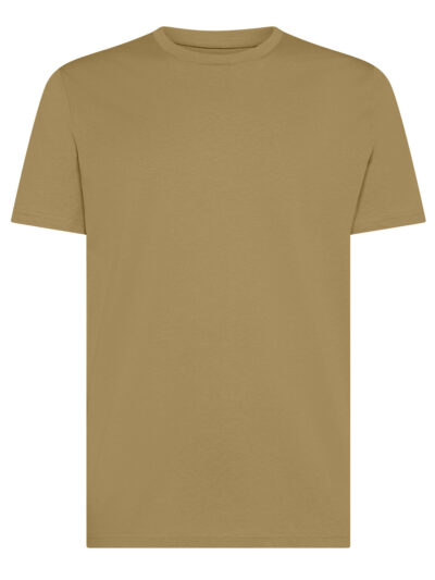 T-shirt uomo Essential Prime Dark Caramel senza stampa - PRIME32