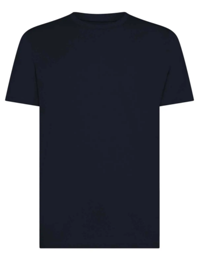 T-shirt uomo Essential Prime Navy senza stampa - PRIME35