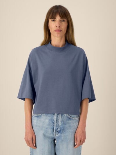 T-shirt donna Essential Raya Blue Grey – RAYA04