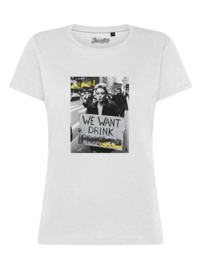 T-Shirt donna Lady 2.0 con stampa street style – TW007