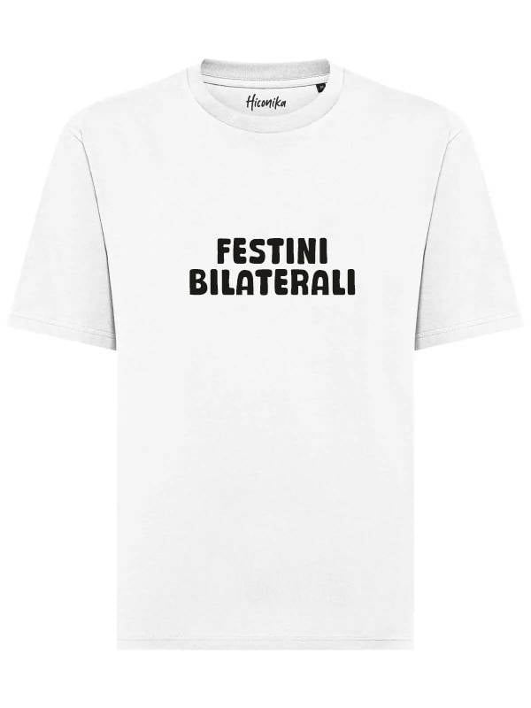 T-shirt uomo Axis con la scritta "Festini Bilaterali" - ELU01