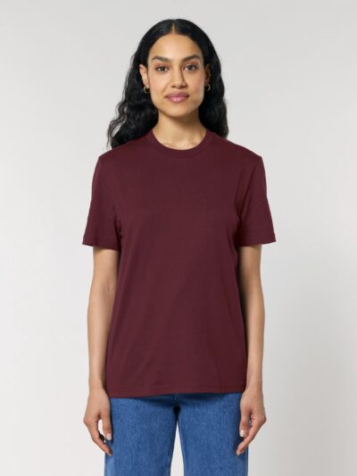 T-shirt donna Essential Iconic 2.0 Burgundy – ICONIC12