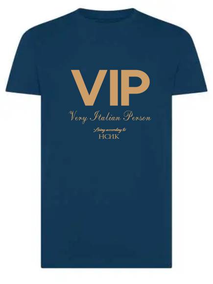 T-shirt uomo Moon con la scritta "Vip" – TM051 - immagine 2