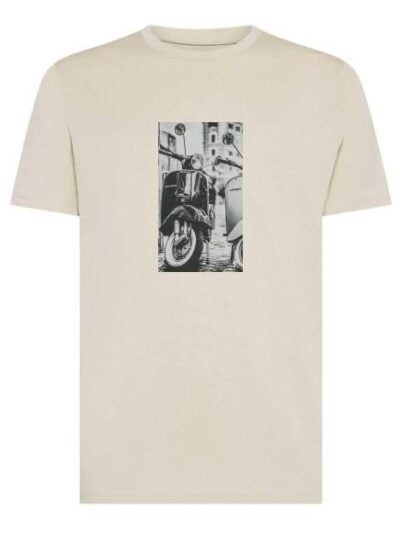T-shirt uomo Moon con la vespa – TM057