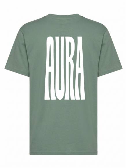 T-shirt uomo Ryder con la scritta sulle spalle "Aura" - TM056 - immagine 3