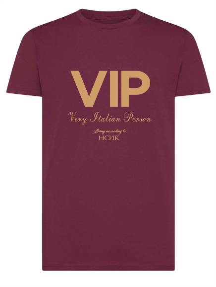 T-shirt uomo Moon con la scritta "Vip" – TM051 - immagine 3