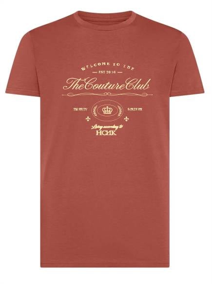 T-shirt uomo Moon con la scritta "Welcome to the cuture club" – TM054 - immagine 2