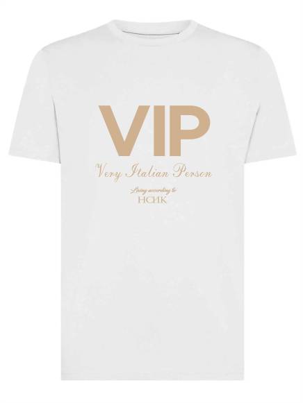 T-shirt uomo Moon con la scritta "Vip" – TM051