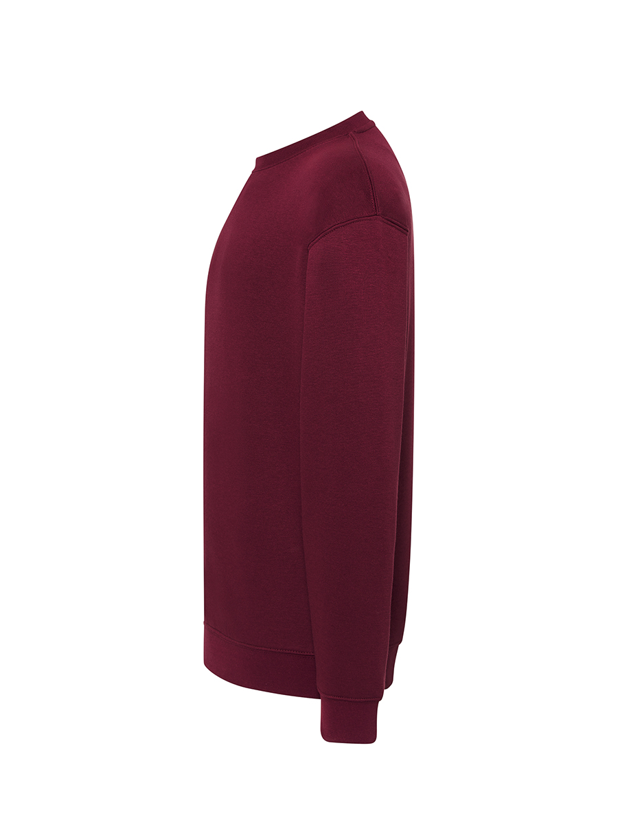 Felpa pesante girocollo Unisex Frame Burgundy - FRAME09 - immagine 2