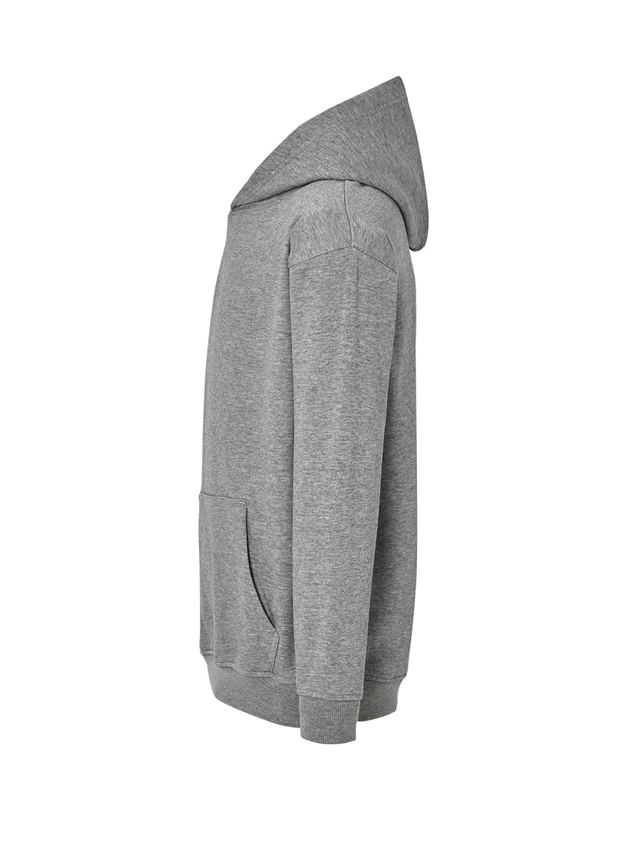 Felpa pesante Unisex Nova Grey Melange - NOVA03 - immagine 2