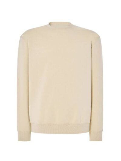 Felpa pesante girocollo Unisex Frame Butter Cream - FRAME08