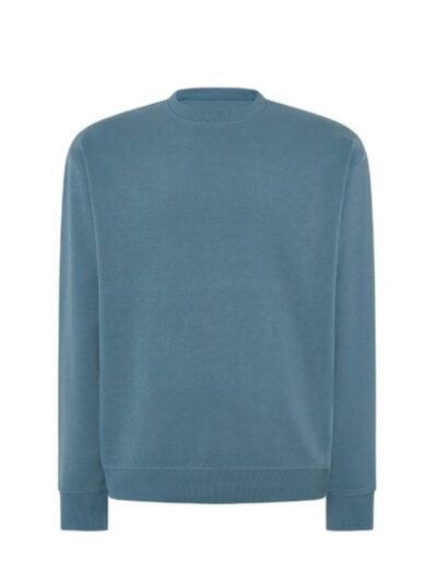 Felpa pesante girocollo Unisex Frame Teal - FRAME04